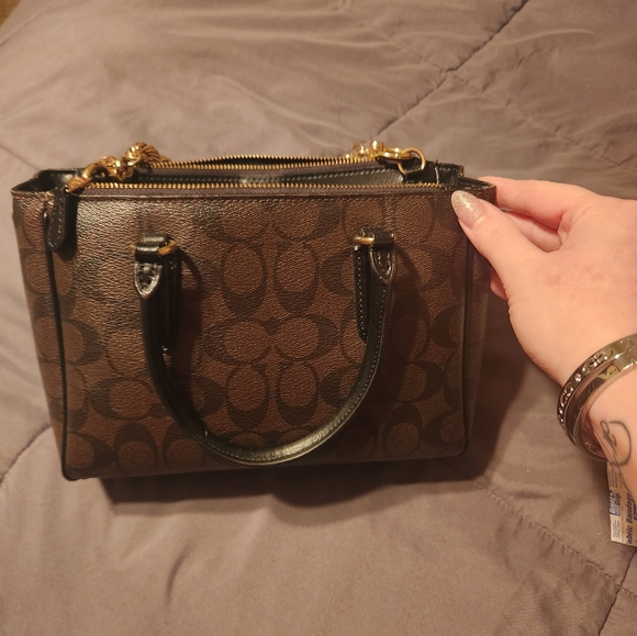 COACH Mini Surrey Carryall Satchel - Picture 3 of 3